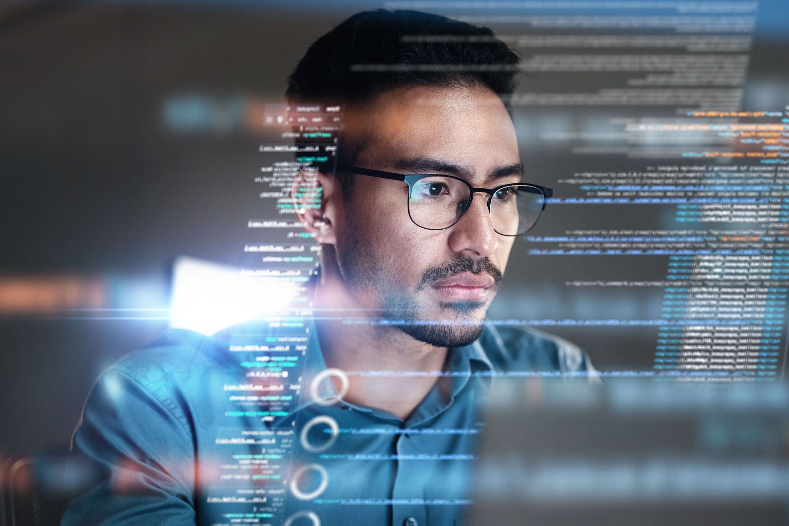 AI and machine learning coding visualization